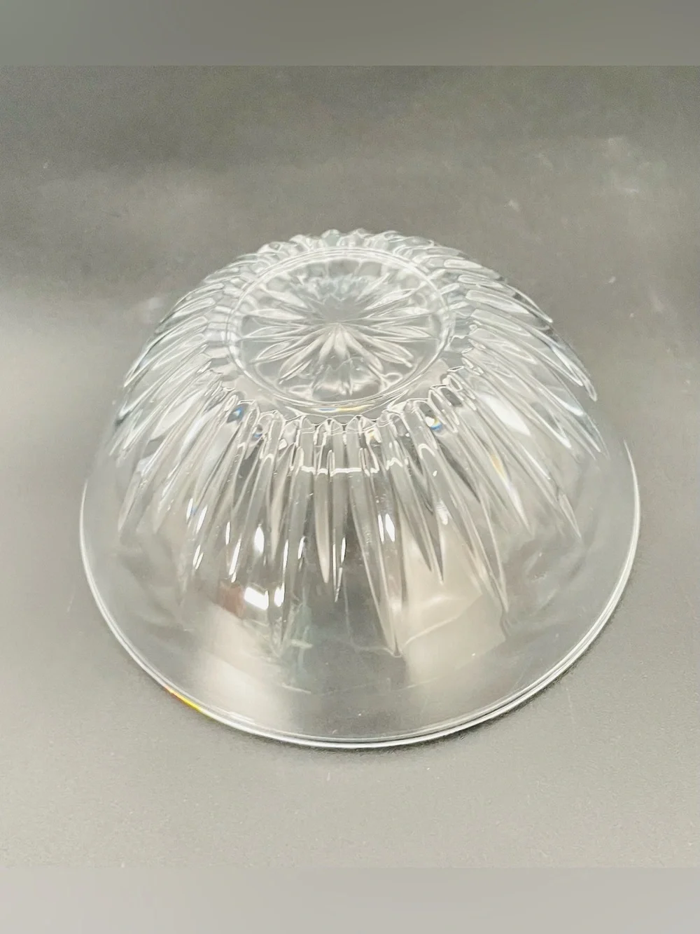 Princess House Highlights Crystal Bowls Set of 4 Individual Dessert Bowls 5.5”